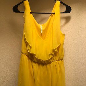 Yellow Boutique Party Dress